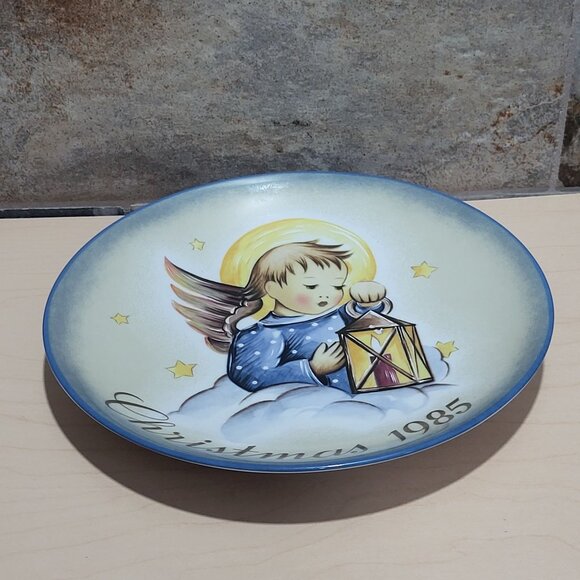 Schmid Hummel Christmas 1985 Heaven Light Decorative Wall Hanging Plate - Picture 10 of 11
